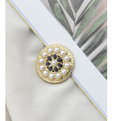 Bouton Mat Atelier Brunette