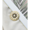 Bouton Mat Atelier Brunette