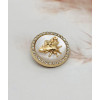 23mm - Bouton bijoux abeille