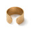 Bague large avec anneau soudé