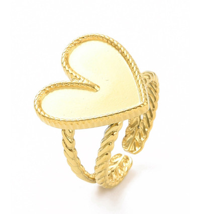 Bague coeur