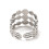 Bague triple avec rond