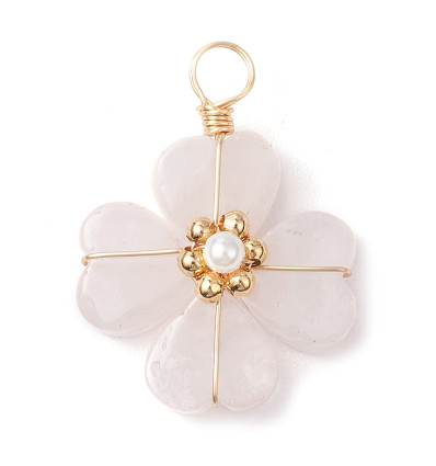 Pendentif petite piece lisse 4mm