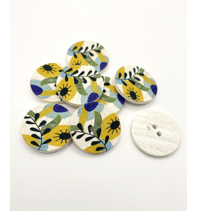 Bouton Mat Atelier Brunette