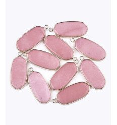 Pendentif pastille inoxydable poinçonnée