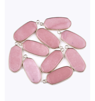 Pendentif pastille inoxydable poinçonnée