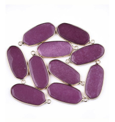 Pendentif pastille inoxydable poinçonnée