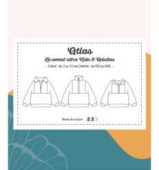 Patron blouse Cicadella