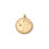 Pendentif pastille inoxydable poinçonnée