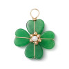 Pendentif petite piece lisse 4mm