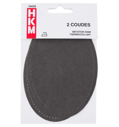 Coudières adulte unies - jeans noir