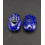 Lapis lazuli - pendentif main en pierre