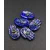 Chapelet Heishi en pierre facettée - fluorite