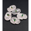 Chapelet Heishi en pierre facettée - fluorite