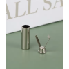 Bague réglable avec anneau plaquée argent 10 microns