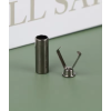 Bague réglable avec anneau plaquée argent 10 microns