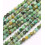 3mm - Chapelet pierre - turquoise