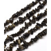 Chapelet pierre chips - obsidienne