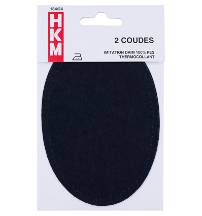 Coudières adulte unies - jeans noir