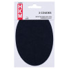Coudières adulte unies - jeans noir