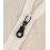 15 cm - zip non séparable lurex