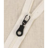 15 cm - zip non séparable lurex