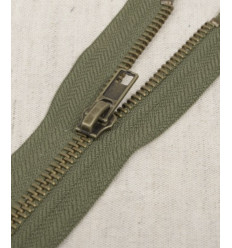 15 cm - zip non séparable lurex