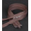 50 cm - zip double curseur séparable beige