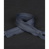 50 cm - zip double curseur séparable marine