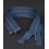 50 cm - zip double curseur séparable marine