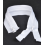 50 cm - zip double curseur séparable blanc