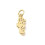 Pendentif hippocampe + zircon