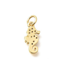 Pendentif hippocampe + zircon