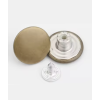 Bouton de jeans motif laurier