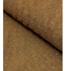 Tissu jacquard bio "Leaf" - Mind The Maker