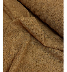 Tissu jacquard bio "Leaf" - Mind The Maker