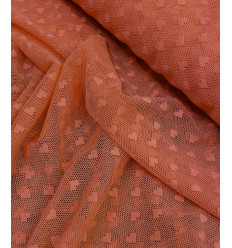 Tissu jacquard bio "Leaf" - Mind The Maker