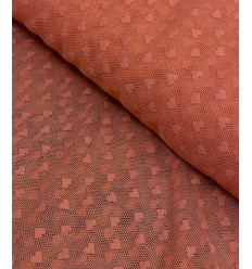 Tissu jacquard bio "Leaf" - Mind The Maker