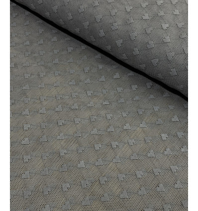 Tissu jacquard bio "Leaf" - Mind The Maker