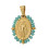 Pendentif pastille inoxydable poinçonnée
