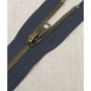 15 cm - zip non séparable lurex