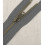 15 cm - zip non séparable lurex