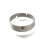 Bague fine avec anneau soudé
