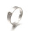 Bague fine avec anneau soudé