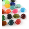 Lot de perles petits fleurs margueritte en acrylique (20pcs)