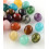 (10pcs) Perle ovale en acrylique