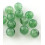 Lot de perles petits fleurs margueritte en acrylique (20pcs)