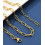 45cm - collier chaine petit trombone