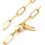 50cm - collier chaine petit trombone