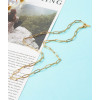 Collier chaine avec fermoir acier inoxydable